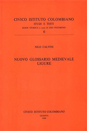 Nuovo glossario medievale ligure.